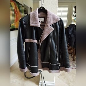 BCBGeneration Faux Leather Jacket